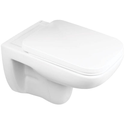 Toiletsæde Oltens Ribe Hvid SoftClose Duroplast 1 stk.