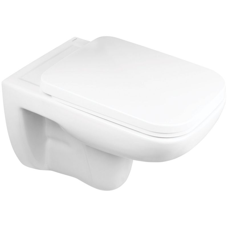 Toiletsæde Oltens Ribe Hvid SoftClose Duroplast 1 stk.