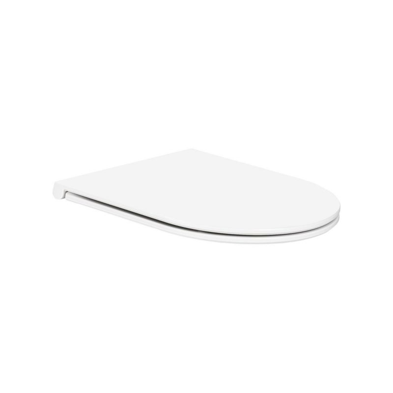 Toiletsæde Slim SoftClose Click & Clean Hvid Duroplast 1 stk.