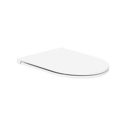 Toiletsæde Slim SoftClose Click & Clean Hvid Duroplast 1 stk.
