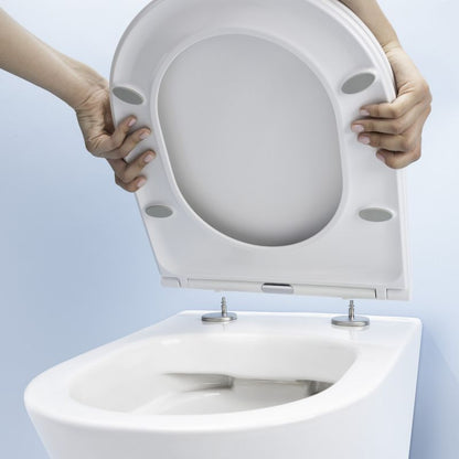 Toiletsæde Vernal Slim Hvid SoftClose Click&Clean 1 stk.
