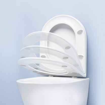 Toiletsæde Vernal SoftClose Hvid Duroplast 1 stk.