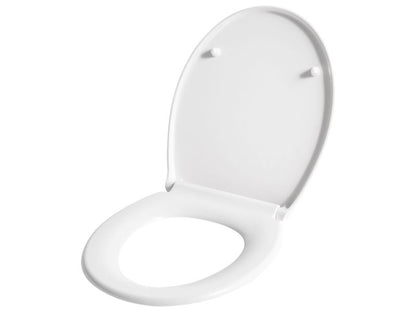 Toiletsæde Papuri Fritfaldende Duroplast Hvid 1 stk.