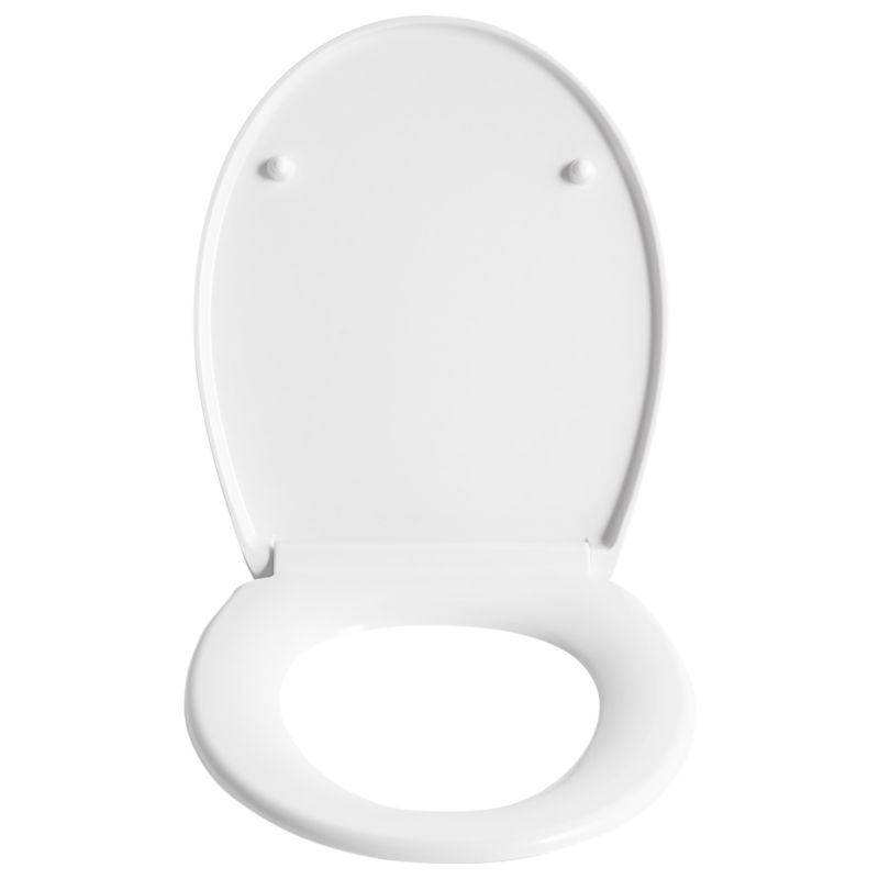 Toiletsæde Papuri Fritfaldende Duroplast Hvid 1 stk.