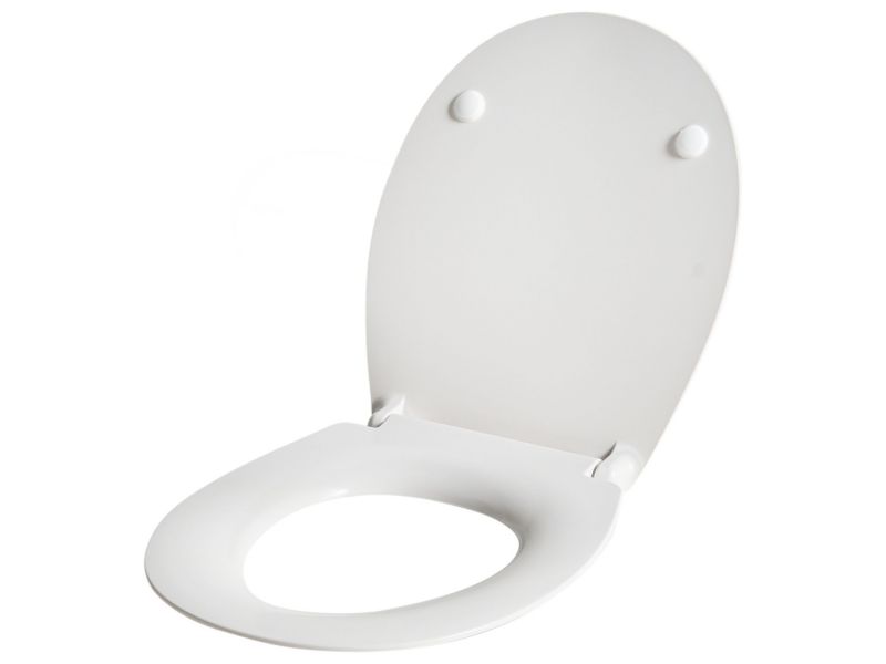 Toiletsæde Putumayo Smukła Blød Aftagelig Duroplast Hvid 1 stk.