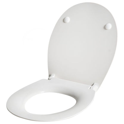 Toiletsæde Putumayo Smukła Blød Aftagelig Duroplast Hvid 1 stk.