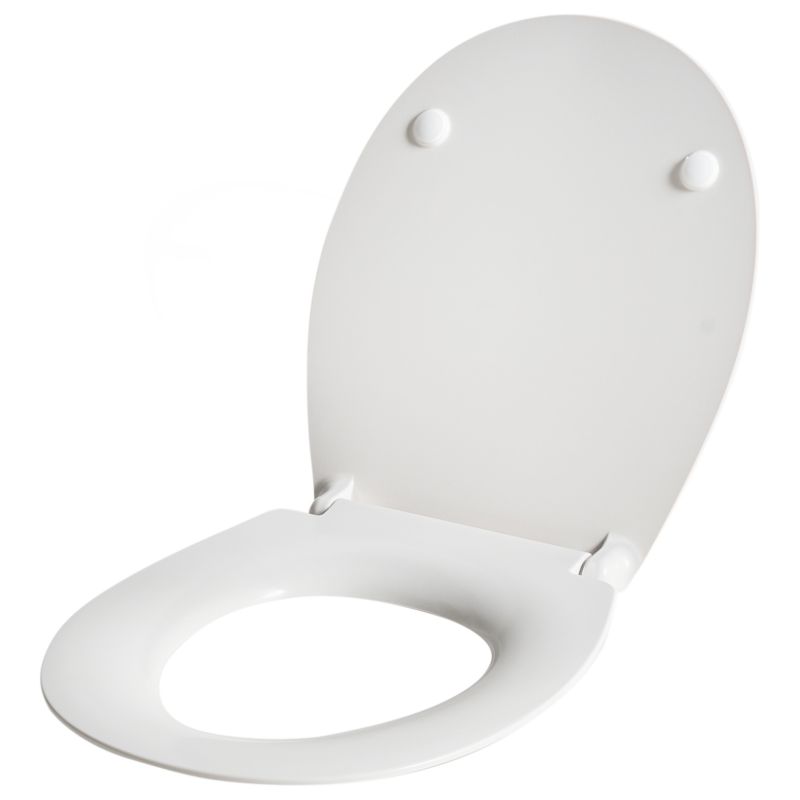 Toiletsæde Putumayo Smukła Blød Aftagelig Duroplast Hvid 1 stk.