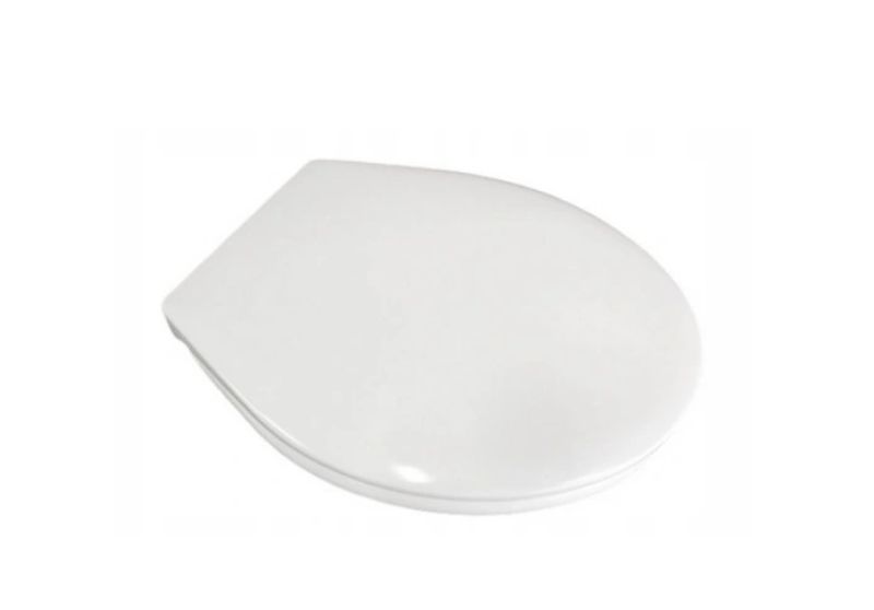 Toiletsæde Duroplast Antibakteriel Hvid 38x32,5 cm
