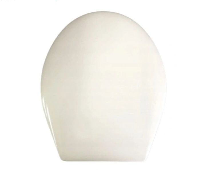Toiletsæde Duroplast Antibakteriel Hvid 38x32,5 cm