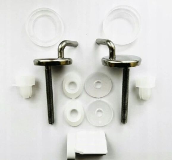 Toiletsæde Duroplast Antibakteriel Hvid 38x32,5 cm