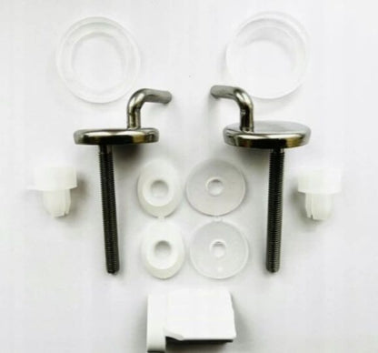 Toiletsæde Duroplast Antibakteriel Hvid 38x32,5 cm