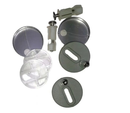 Toiletsæde Duroplast Hvid Antibakteriel 44,5x36,5 cm 160 kg