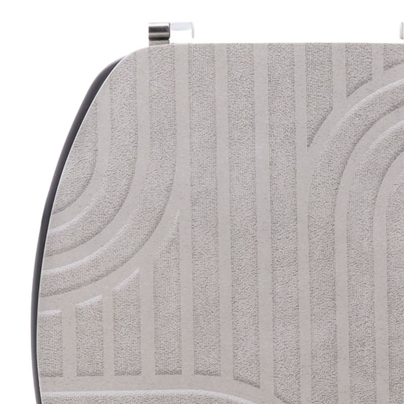 Toiletsæde Riva Beige MDF 37,5x46 cm | 3664323199468