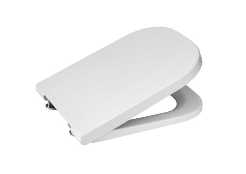 Toiletsæde Roca Gap Square Rektangulært Hvid Duroplast 1 stk.