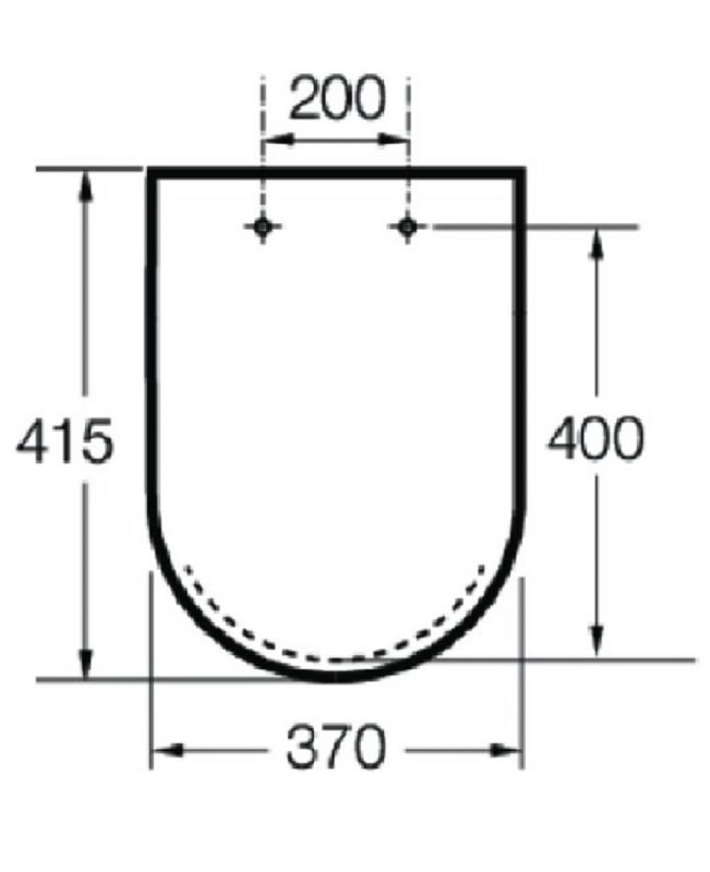 Toiletsæde Roca Inspira Round Compacto Softclose Perlehvid Supralit 1 stk.