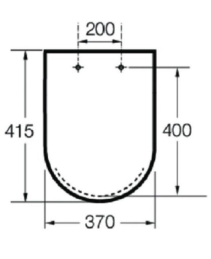 Toiletsæde Roca Inspira Round Compacto Softclose Perlehvid Supralit 1 stk.