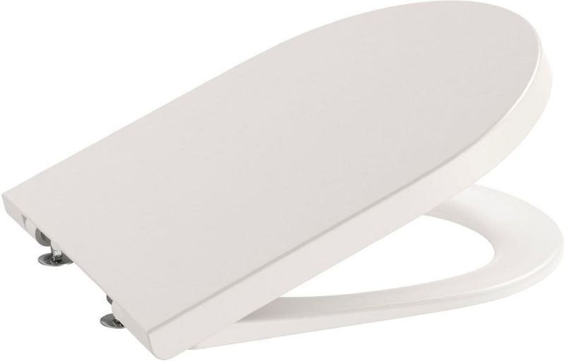 Toiletsæde Roca Inspira Blødt Lukkende Beige Supralit EasyFix 8433290175783