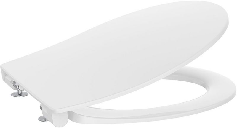 Toiletsæde Roca Victoria Slim Wolnoopadające Hvid Duroplast 44,4x36,1 cm