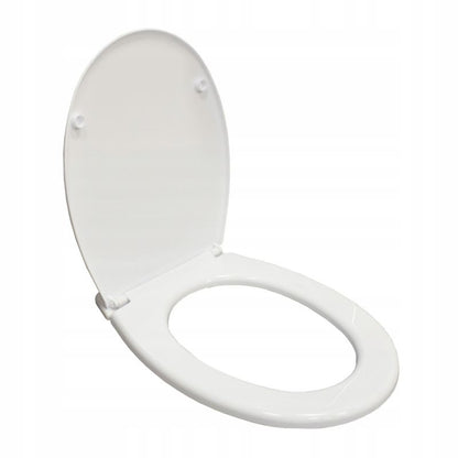 Toiletsæde Universal Hvid 46,5x36,2 cm Polypropylen 5905378797925