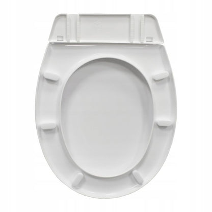Toiletsæde Universal Hvid 46,5x36,2 cm Polypropylen 5905378797925