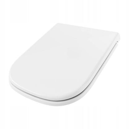 Toiletsæde Standard Hvid Duroplast med Soft Close 44,3 cm