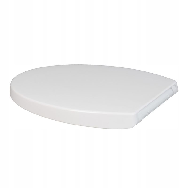 Toiletsæde Standard Hvid med Soft Close EasyClean 47x37 cm