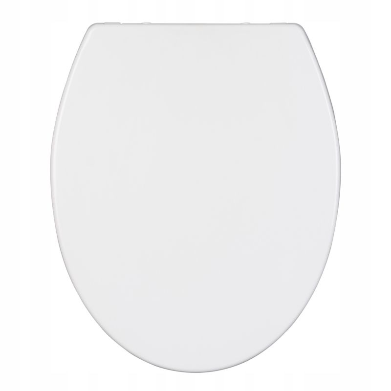 Toiletsæde Standard Hvid med Soft Close EasyClean 47x37 cm