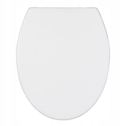 Toiletsæde Standard Hvid med Soft Close EasyClean 47x37 cm