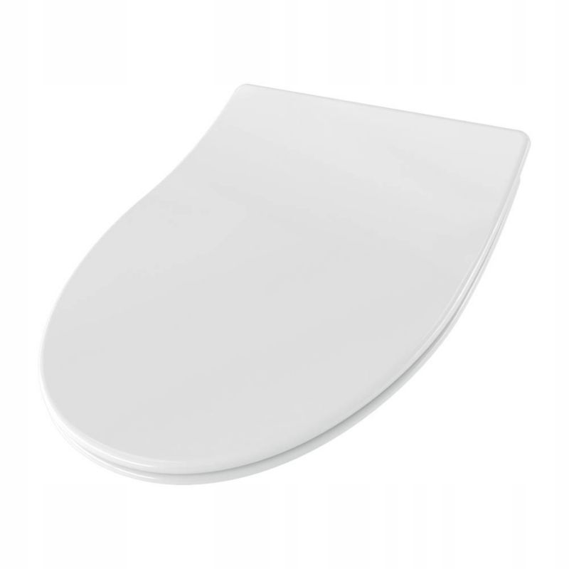 Toiletsæde Sepio 304 Duroplast Slim Hvid Soft-close