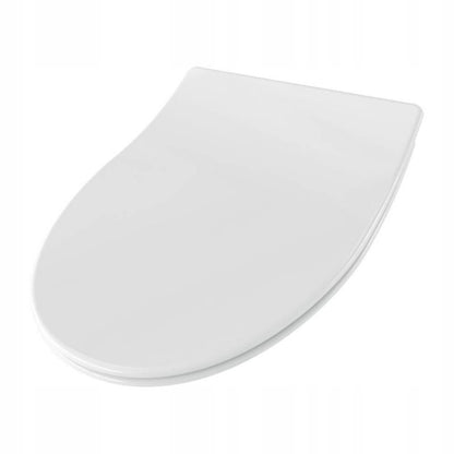 Toiletsæde Sepio 304 Duroplast Slim Hvid Soft-close