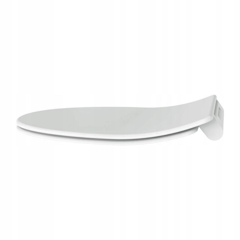 Toiletsæde Sepio 304 Duroplast Slim Hvid Soft-close