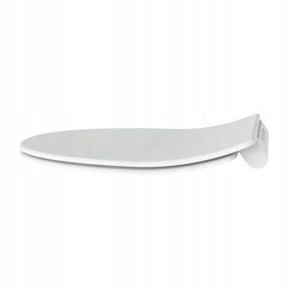 Toiletsæde Sepio 304 Duroplast Slim Hvid Soft-close