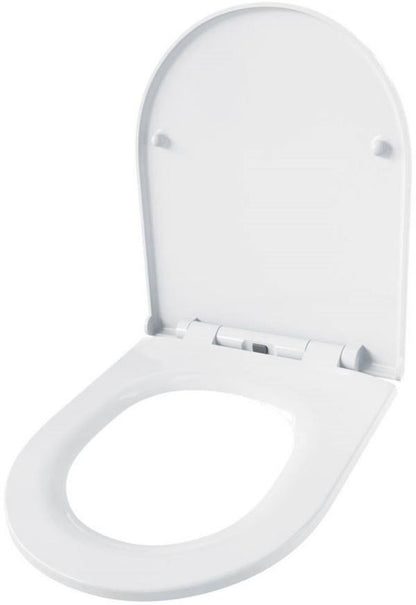 Toiletsæde Slim Hvid Duroplast 43x36,5 cm 1 stk.