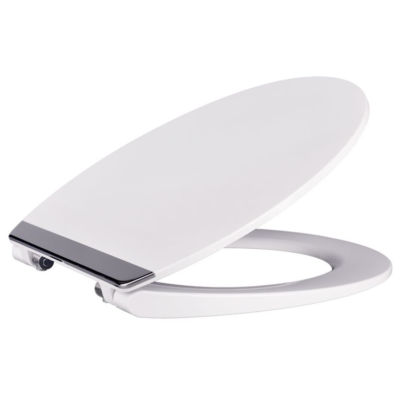 Toiletsæde Universal Hvid Duroplast 37,5 x 42,8 cm 5901583507984
