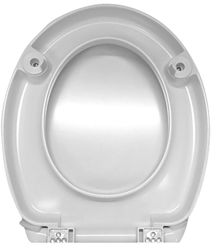 Toiletsæde Comfort Care Hvid Antibakteriel Duroplast 1 stk.