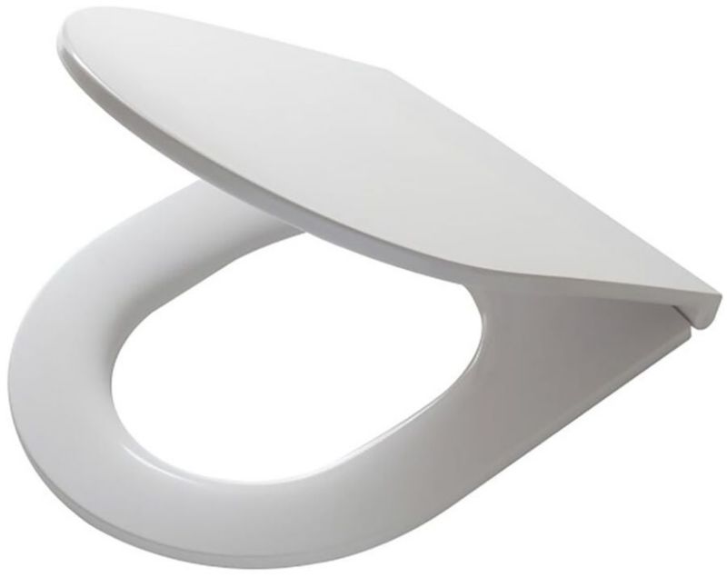 Toiletsæde Elvas Hvid Antibakteriel UV-bestandig 44,9 x 36,6 cm
