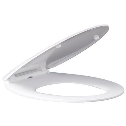 Toiletsæde Hvidt Duroplast Universal Softclose 45x37 cm