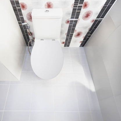 Toiletsæde Hvidt Duroplast Universal Softclose 45x37 cm