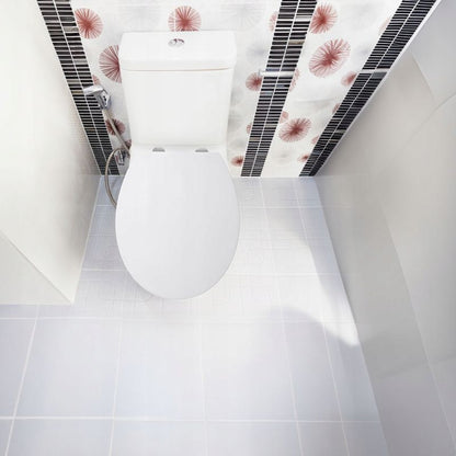 Toiletsæde Hvidt Duroplast Universal Softclose 45x37 cm