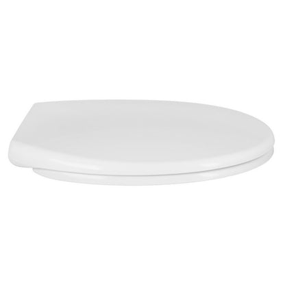 Toiletsæde Universal Duroplast Hvid Soft Close Aftagelig 37,3x46,5 cm
