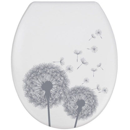 Toiletsæde Astera Hvid Duroplast Universal Soft Close 45,5 cm