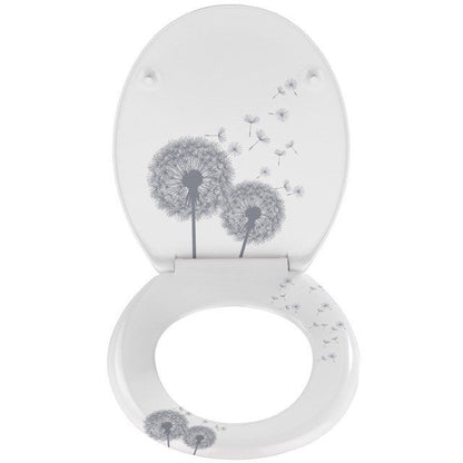Toiletsæde Astera Hvid Duroplast Universal Soft Close 45,5 cm