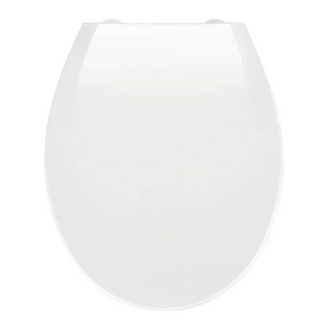 Toiletsæde Universal Hvid Thermoplast Easy-Close 42-44 cm