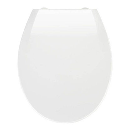 Toiletsæde Universal Hvid Thermoplast Easy-Close 42-44 cm