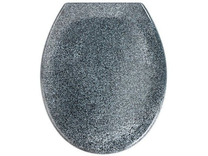 Toiletsæde Ottana Antracit 37,5x44,5 cm Duroplast Blødt Luk | 4008838189023
