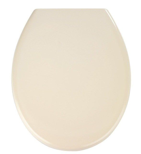 Toiletsæde Ottana Beige Duroplast Blødt Luk Fix-Clip