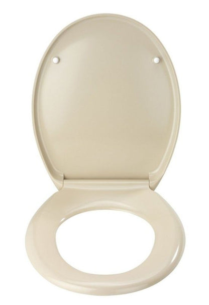 Toiletsæde Ottana Beige Duroplast Blødt Luk Fix-Clip