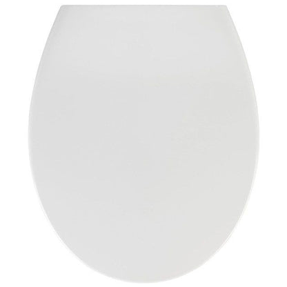 Toiletsæde Samos Softclose Fix-Clip Hvid Duroplast 37,5x44,5 cm