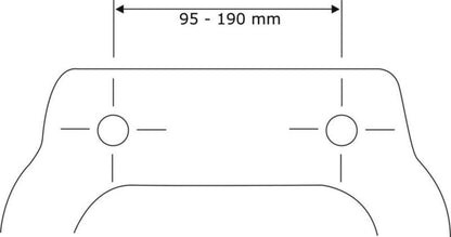 Toiletsæde Samos Softclose Fix-Clip Hvid Duroplast 37,5x44,5 cm