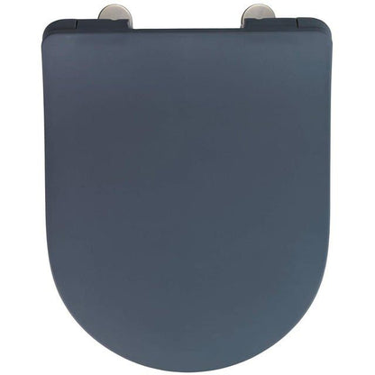 Toiletsæde Universal Duroplast Antracit Blødt Luk 45,2 x 36,2 cm